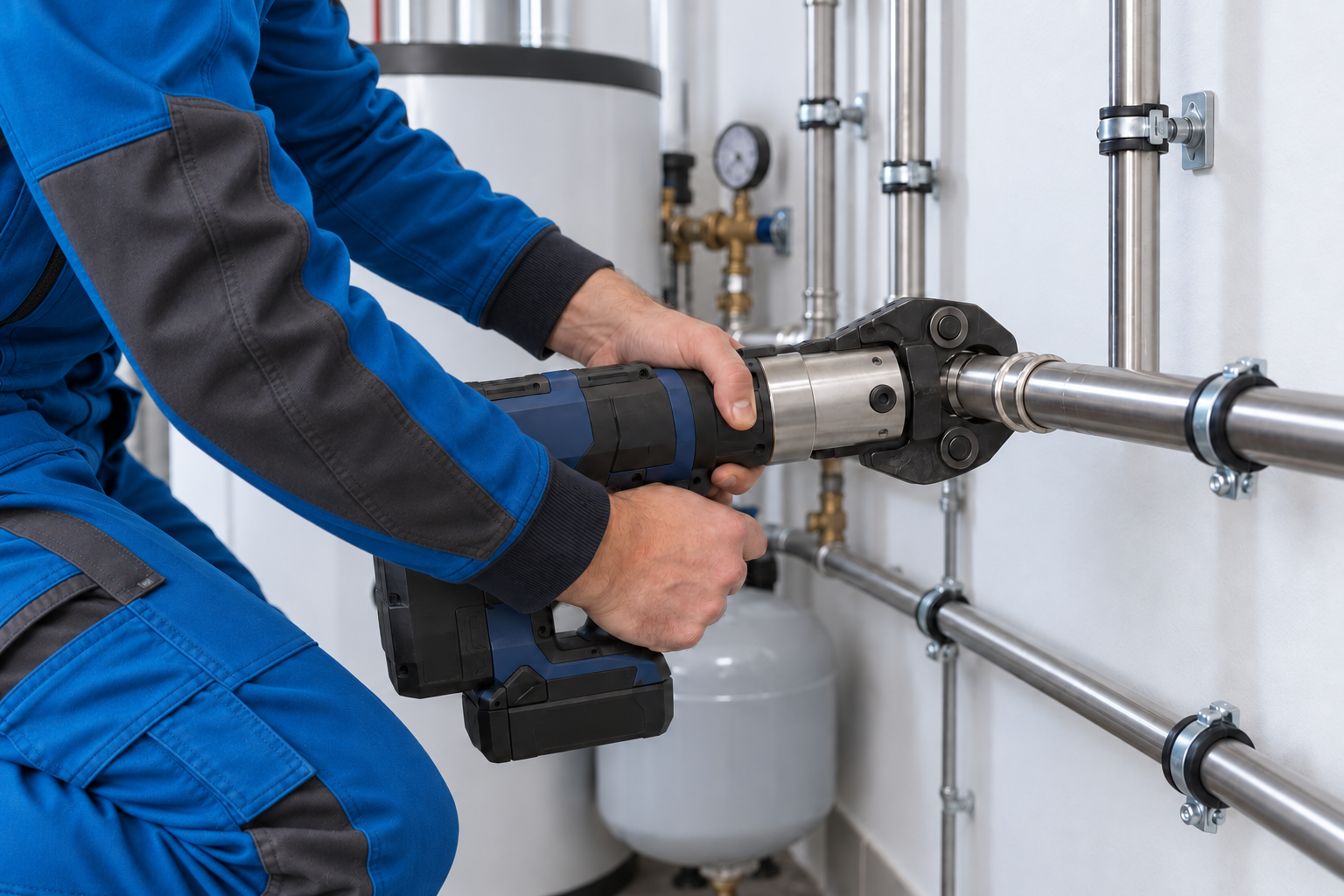 Presswerkzeug rohrinstallation bielefeld